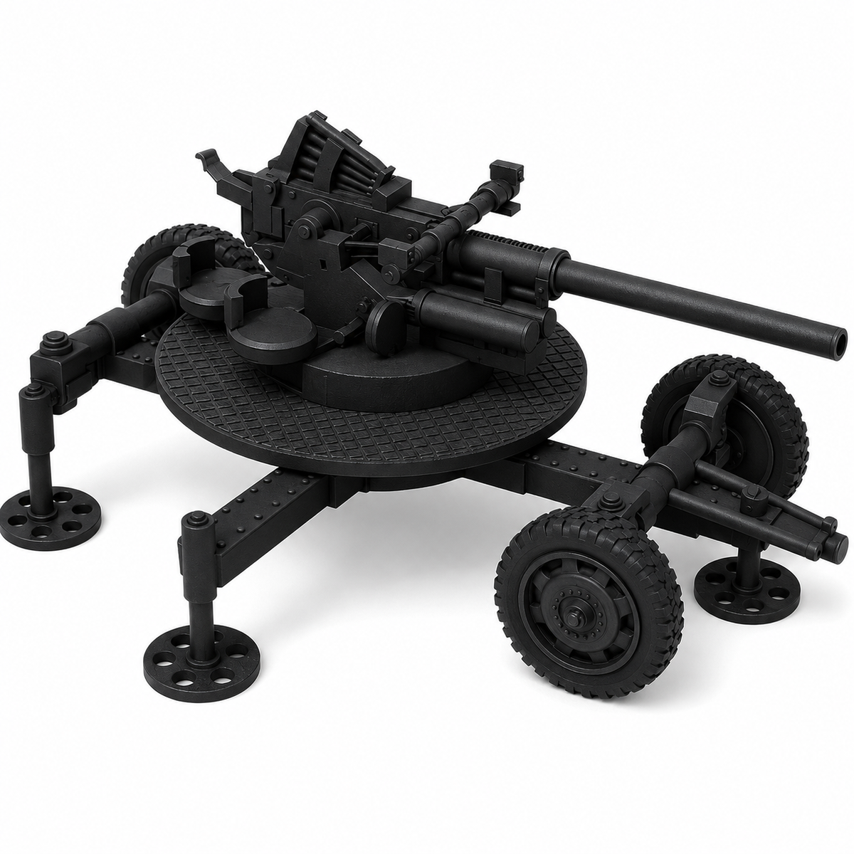 SSMODEL 1/200 Hungarian Bofors 40mm Tank Resin Model Kit TSS2000553 — detail view 2