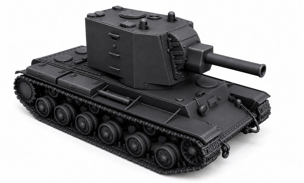 SSMODEL 1/700 KV-2 pre-serial prototypes tank resin model kit TSS7000145