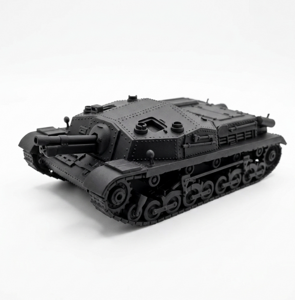 SSMODEL 1/56 WWII Hungarian 43M Zrinuy II SPG Resin Model Kit TSS0561205