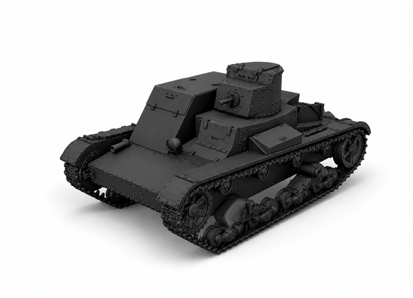 SSMODEL 1/700 MKhT1 Soviet experimental khemical tank Resin Model Kit TSS7000050