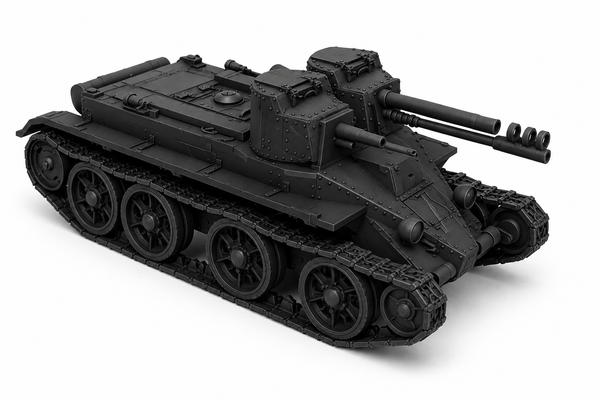 SSMODEL 1/350 BT-4-76 Soviet Fictional Tank Resin Model Kit TSS3500488