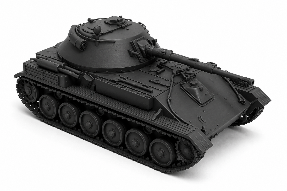 SSMODEL 1/144 T-76 Fictional Light AFV Armored Vehicle Mini Scale Kit TSS1440473