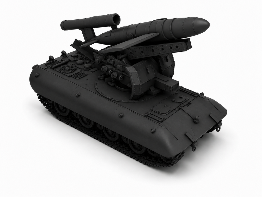 SSMODEL 1/700 V-1 auf E-100 German AA-missile resin model kit TSS7000336