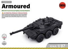 SSMODEL 1/87 AMX-10 RC French Armoured Fighting Tank Resin Model Kit TSS0870354