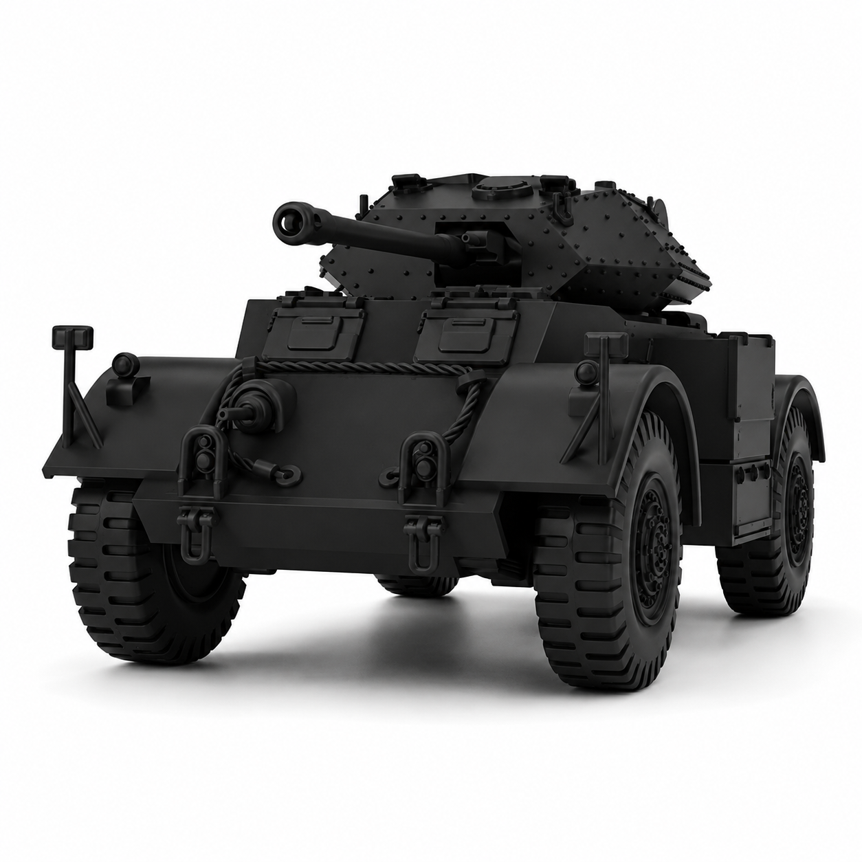 SSMODEL 1/200 T17E1 Staghound Mk.III Resin MODEL KIT TSS2000974 — scale model kit