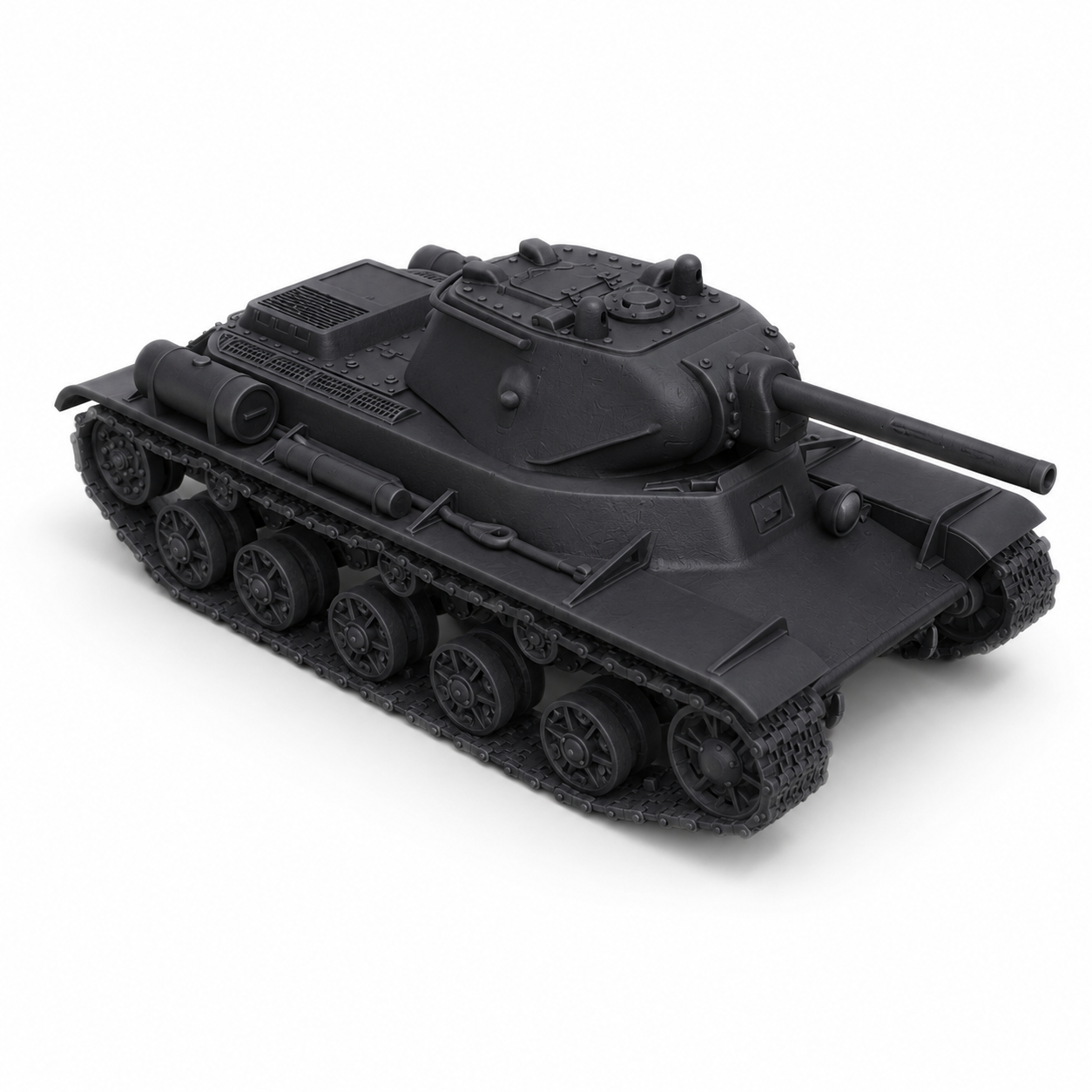 SSMODEL 1/350 SSMODEL 1/350 KV-13 Soviet Tank Resin Model Kit TSS3500111 — detail view 2