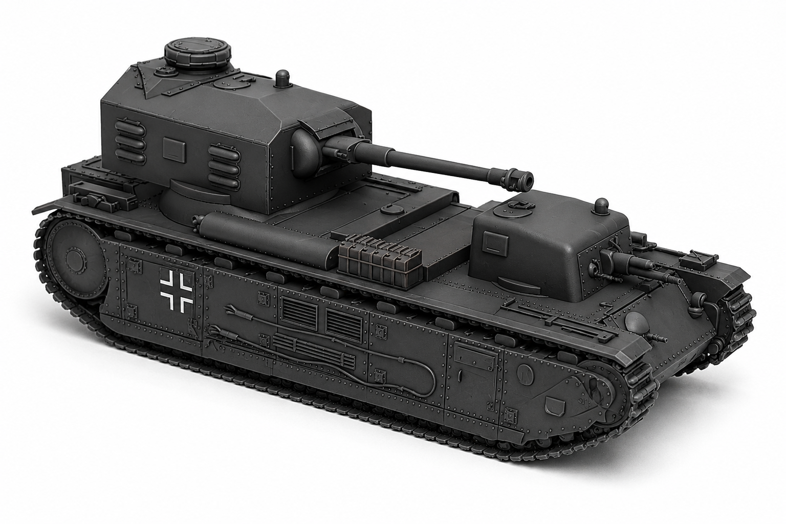 SSMODEL 1/144 F2 750f Fictional Superheavy Concept AFV Vehicle Kit TSS1440477