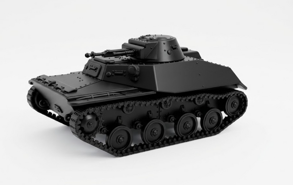 SSMODEL 1/56 WWII Soviet T-40 Amphibious Light Tank Resin Model Kit TSS0561208