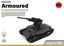 SSMODEL 1/76 SU-6 (deployed) Soviet self-propelled AA-gun Model Kit T SS1440052
