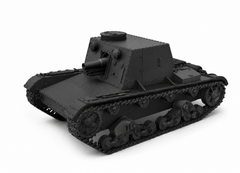 SSMODEL 1/56 SU-1 soviet experimental tank Resin Model Kit TSS0560070