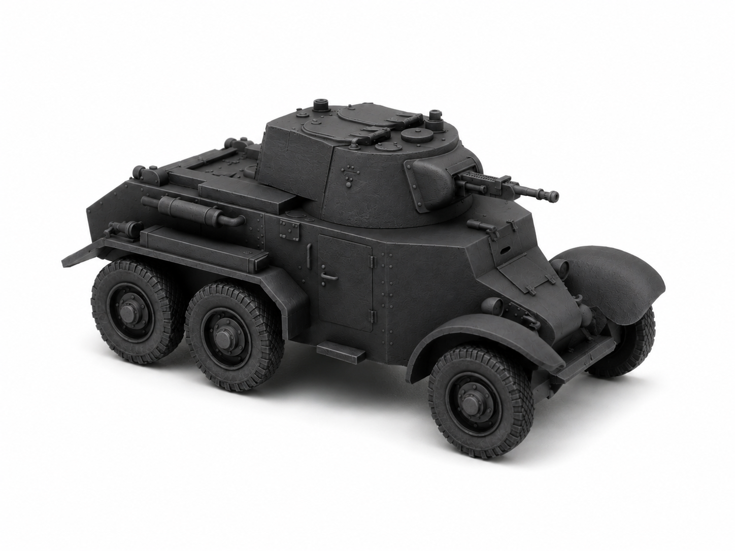 SSMODEL 1/350 BA-BT Soviet fictional armored Resin Model Kit TSS3500094 — detail view 2