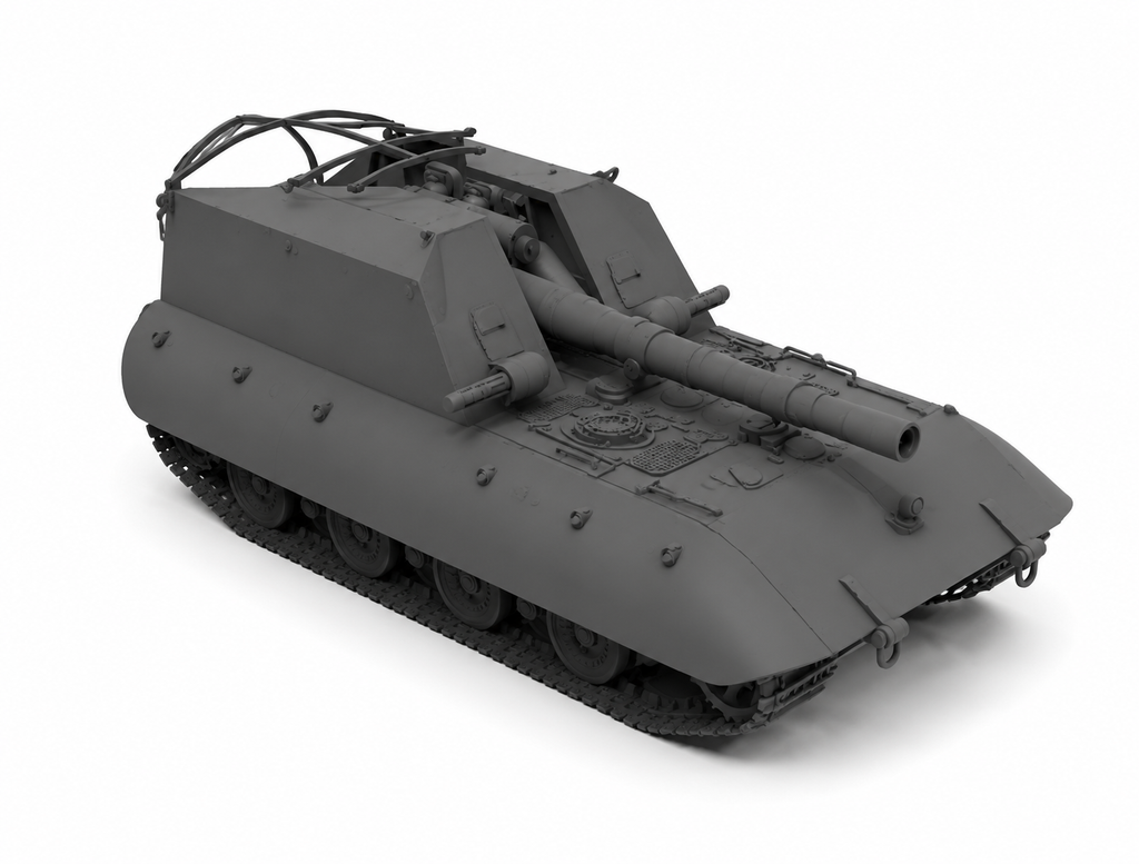 SSMODEL 1/350 G.W. E-100 Tank Resin Model Kit TSS3500341
