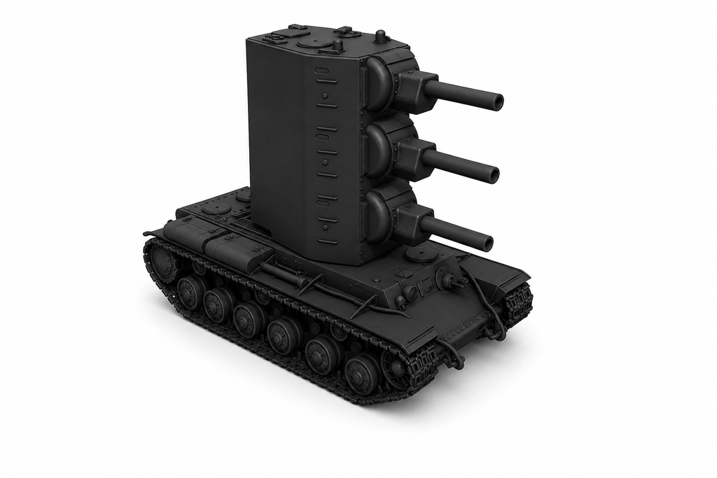 SSMODEL 1/700 KV-2-2-2 Funny Fictional Tank Resin Model Kit TSS7000498