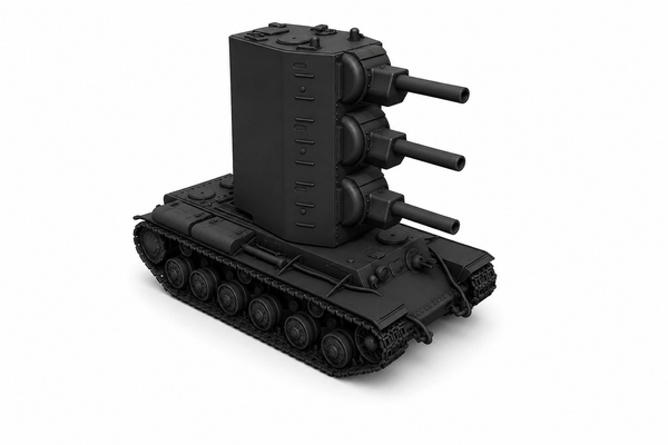 SSMODEL 1/700 KV-2-2-2 Funny Fictional Tank Resin Model Kit TSS7000498