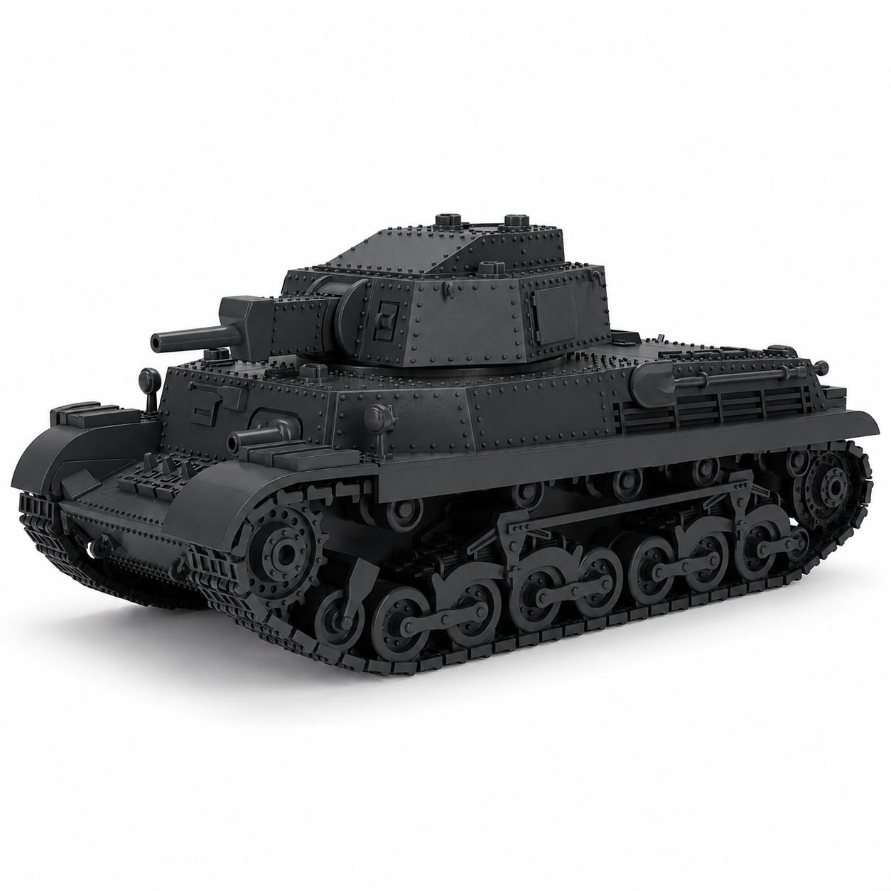 SSMODEL 1/56 40M Turan I Tank Resin Model Kit TSS0560742 — scale model kit