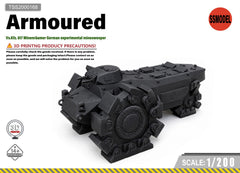 SSMODEL 1/200 Vs.Kfz. 617 Minenraumer German experimental minesweeper Model Kit