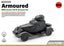 SSMODEL 1/56 WWII Soviet FAI-M Armored Car Resin Model Kit TSS0561238
