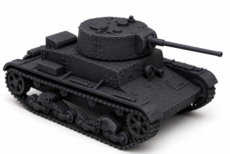 SSMODEL 1/350 T-26 mod. 1933 soviet tank Resin Model Kit TSS3500068