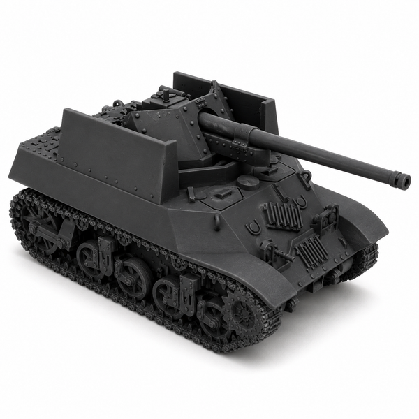 SSMODEL 1/350 M3A3 with Pak 40 Yugoslav light tank Resin Model Kit TSS3500269