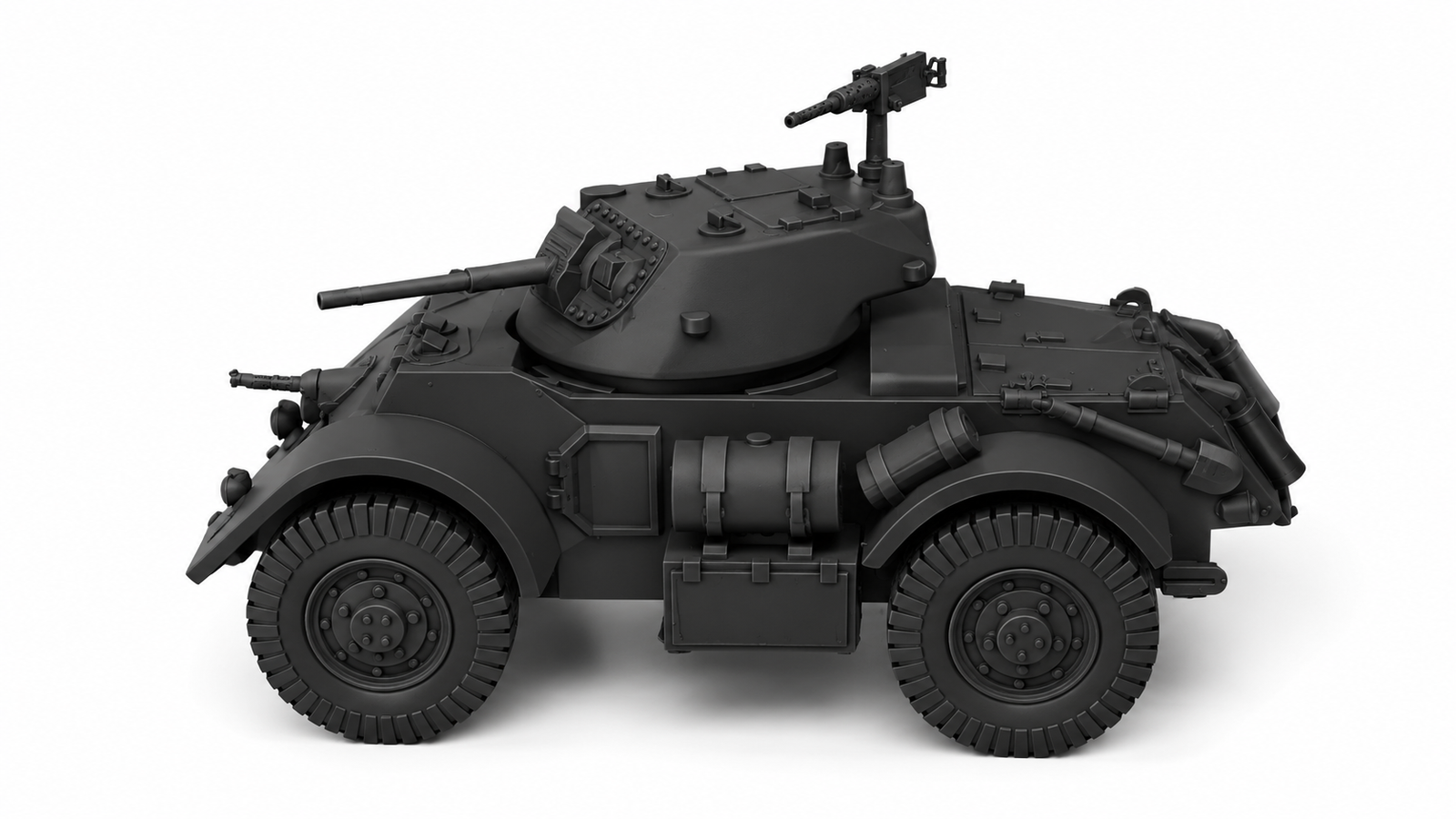 SSMODEL 1/200 Staghound T17E1 Mk.II US Resin MODEL KIT TSS2000958 — scale model kit