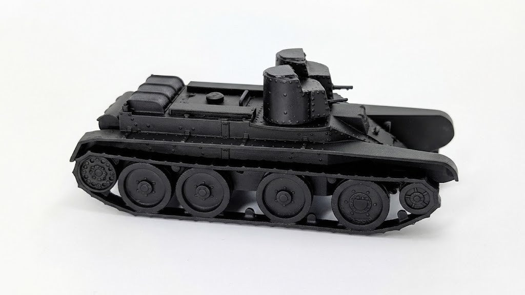 SSMODEL 1/100 BT-4 Soviet Light Tank WWII Resin Model Kit TSS1001280 — detail view 2