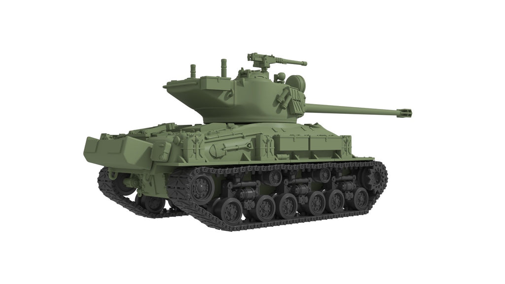 SSMODEL 1/350 M51 Sherman Medium Tank Resin MODEL KIT TSS3500240