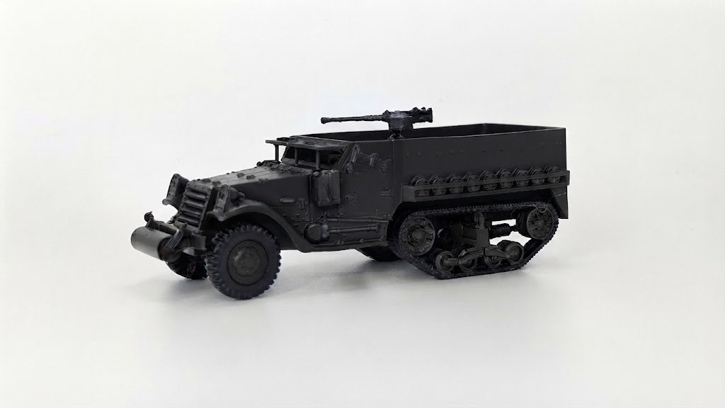 SSMODEL 1/32 1/35 1/48 1/64 M5 US WWII Half-Track APC resin Model kit TSS1580 — scale model kit