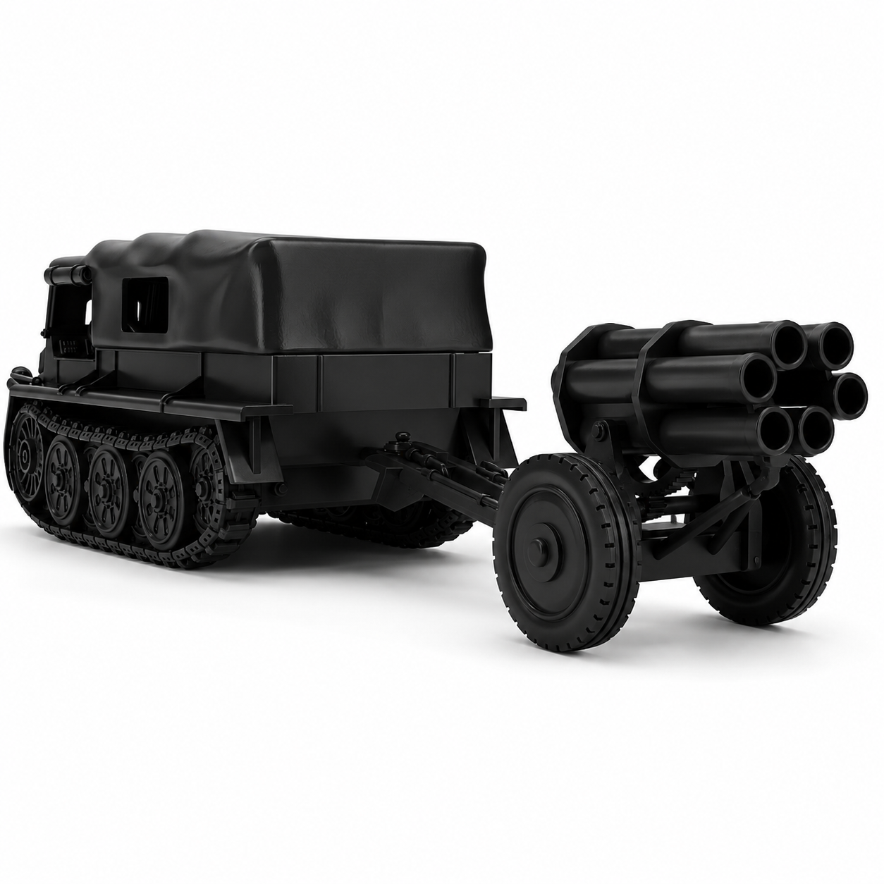 SSMODEL 1/56 Sd.Kfz.10/2 Demag with 21cm Nebelwerfer Resin MODEL KIT TSS0561521 — detail view 2
