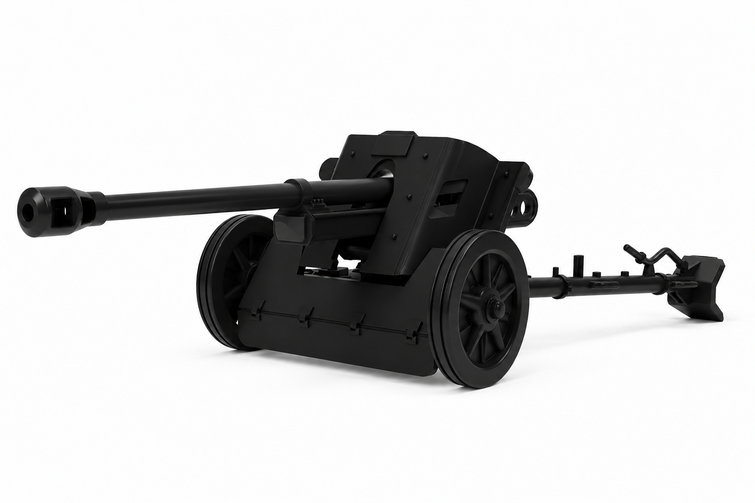 SSMODEL 1/56 Anti-tank 5cm PAK 38 Germany Resin MODEL KIT TSS0561456 — scale model kit