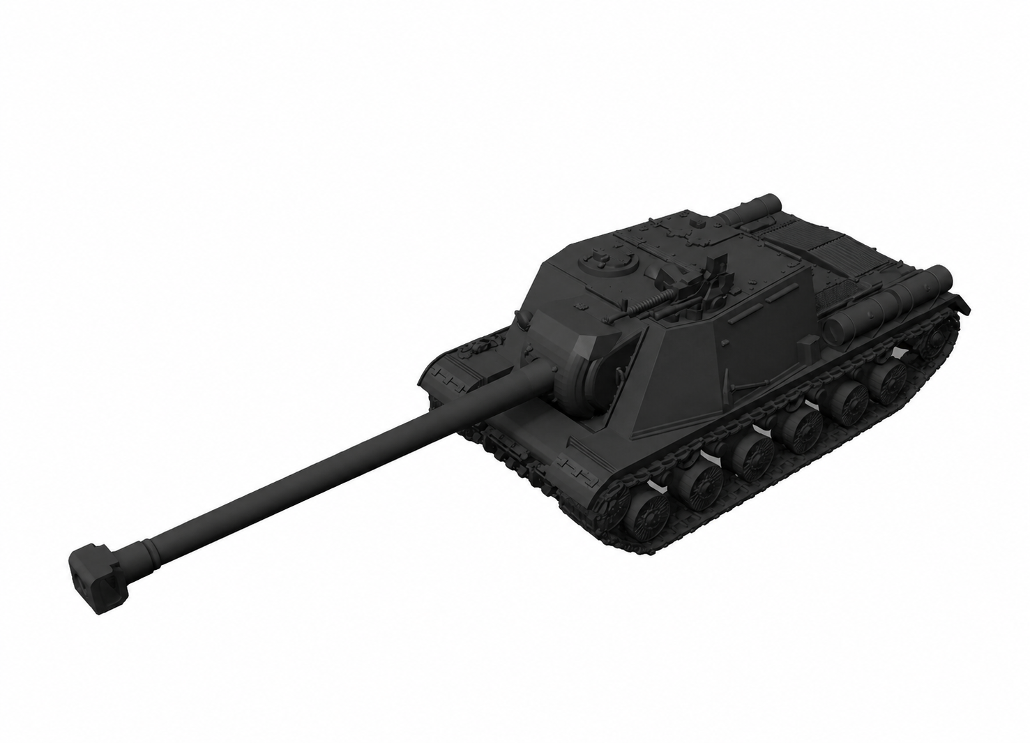 SSMODEL 1/350 ISU-130 Tank Resin Model Kit TSS3500029 — detail view 2