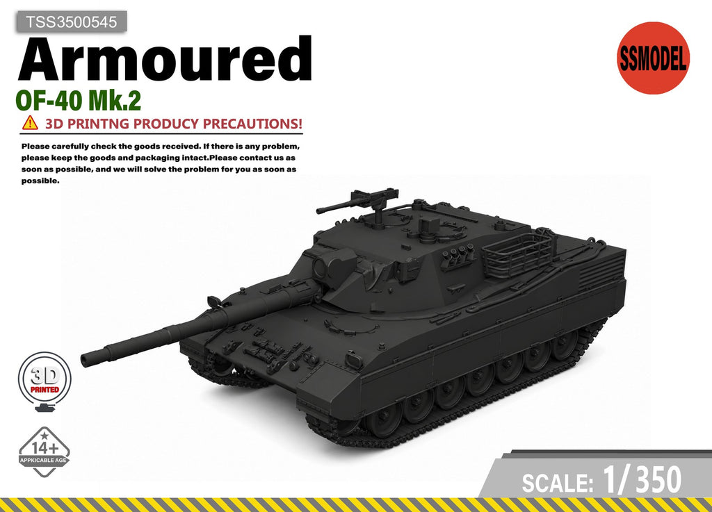 SSMODEL 1/350 OF-40 Mk.2 Resin Model Kit TSS3500545