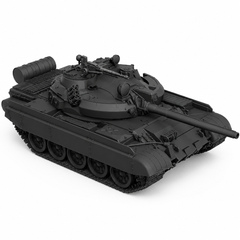 SSMODEL 1/100 T-55AM Soviet tank Resin Model Kit TSS1200296