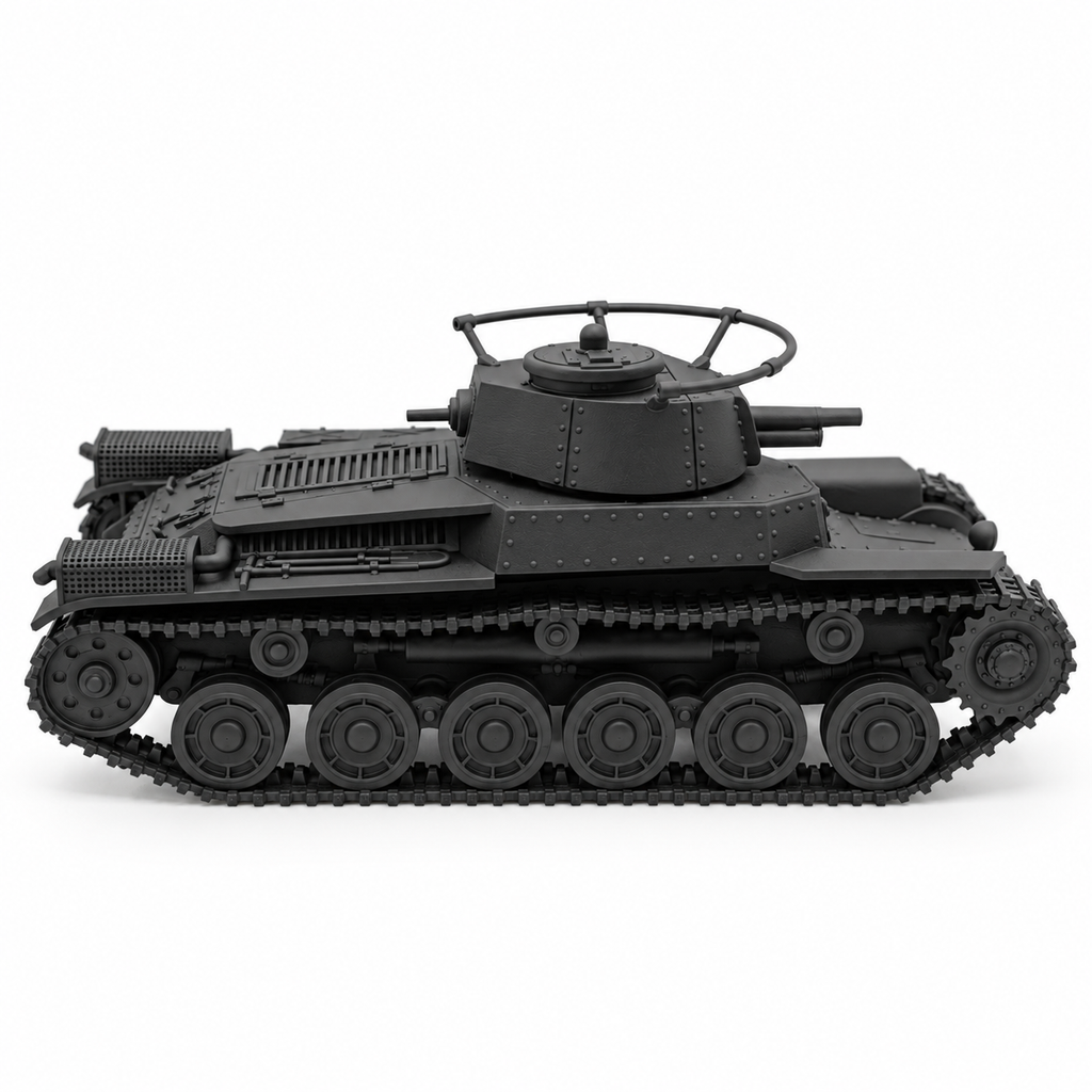 SSMODEL 1/32 1/35 1/48 1/64 Type 97 Shi-Ki Command Tank Resin Model Kit TSS1232