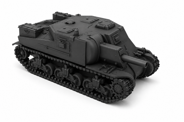 SSMODEL 1/700 SU-122i Tank Resin Model Kit TSS7000527