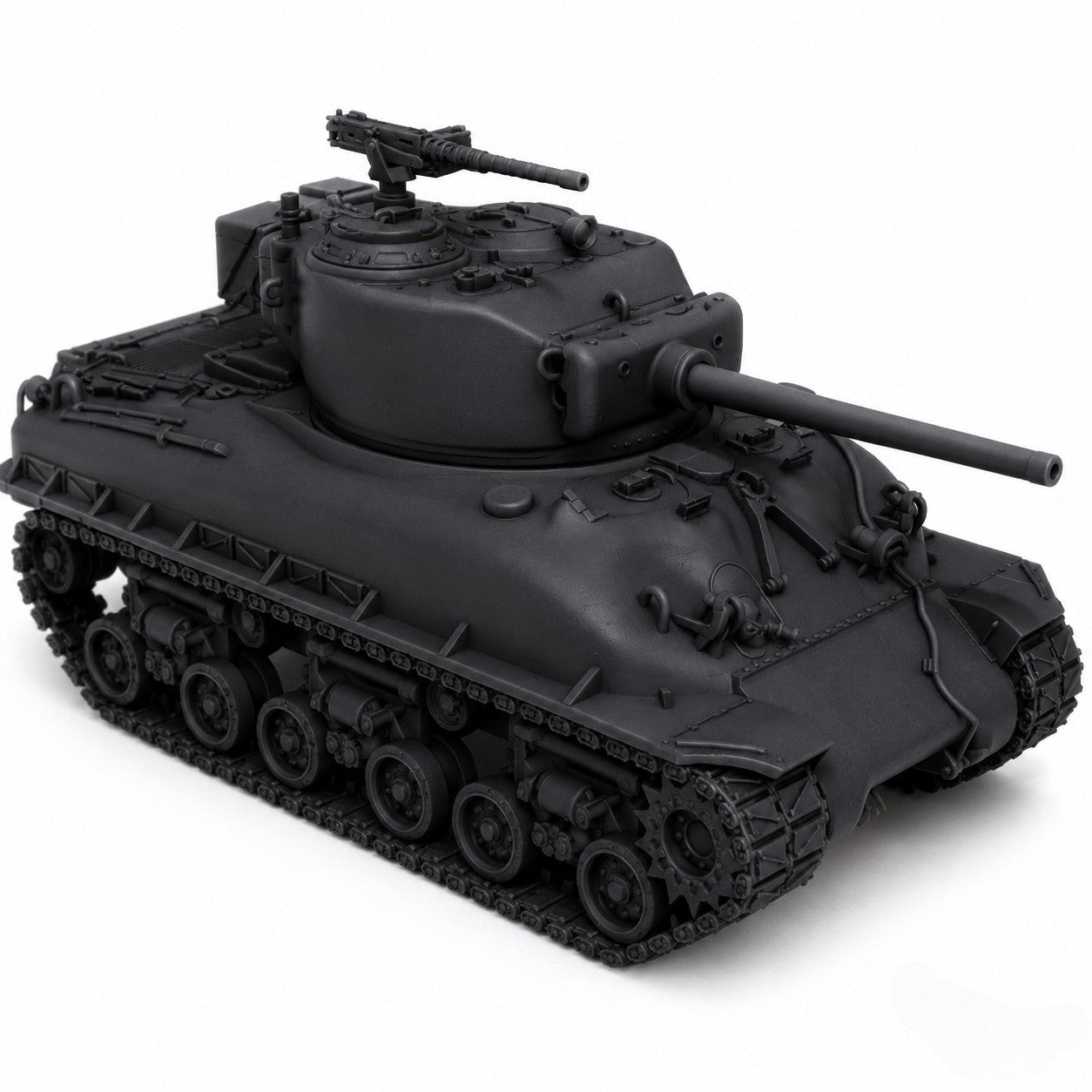 SSMODEL 1/220 M4A1 76W HVSS Sherman US WWII Tank Resin MODEL KIT TSS2200207