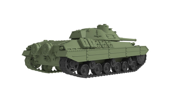 SSMODEL 1/700 CarroArmato Pesante P43ter Italian tank resin model kit TSS7000482