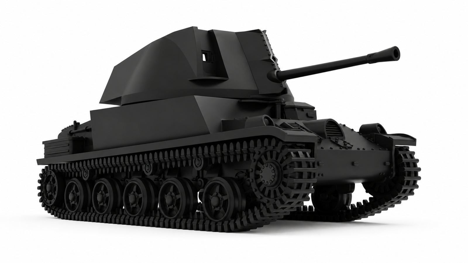 SSMODEL 1/56 40M Nimrod AA-Gun Resin MODEL KIT TSS0561439 — scale model kit