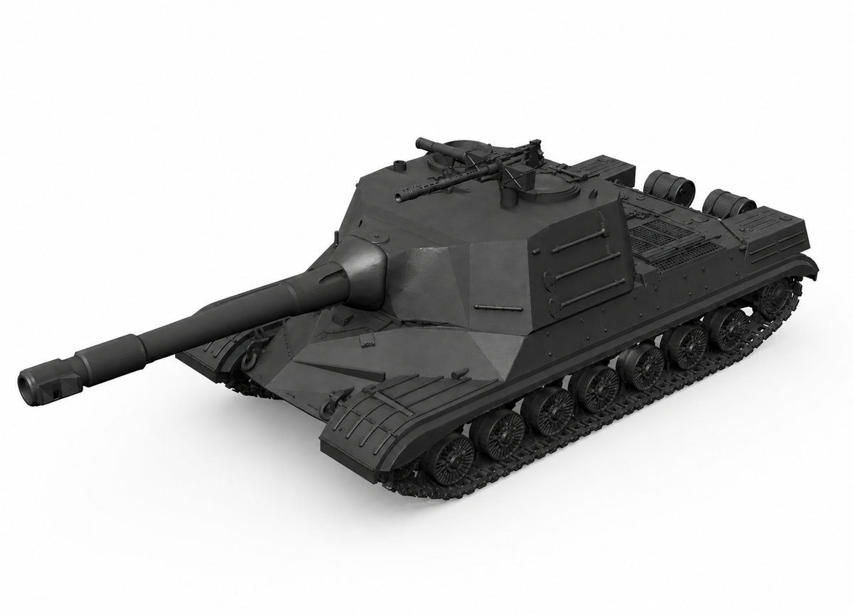 SSMODEL 1/72 Object 268 Resin MODEL KIT TSS0720413 — detail view 2
