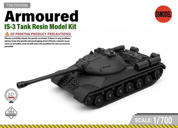 SSMODEL 1/700 IS-3 Tank Resin Model Kit TSS7000566