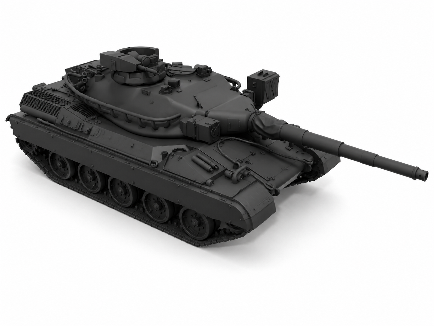 SSMODEL 1/700 AMX-30B2 (uparmored) French MBT Tank Resin Model Kit TSS7000359 — detail view 2
