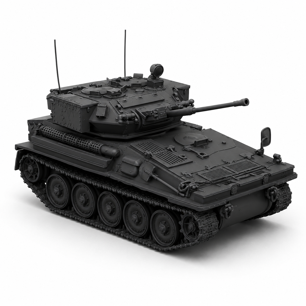 SSMODEL 1/220 Scimitar FV-107 CVR(T) UK Tank Resin Model Kit TSS2200717 — scale model kit