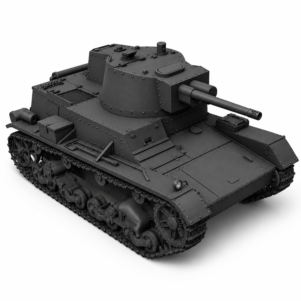 SSMODEL 1/700 7TP JW Tank Resin Model Kit TSS7000535