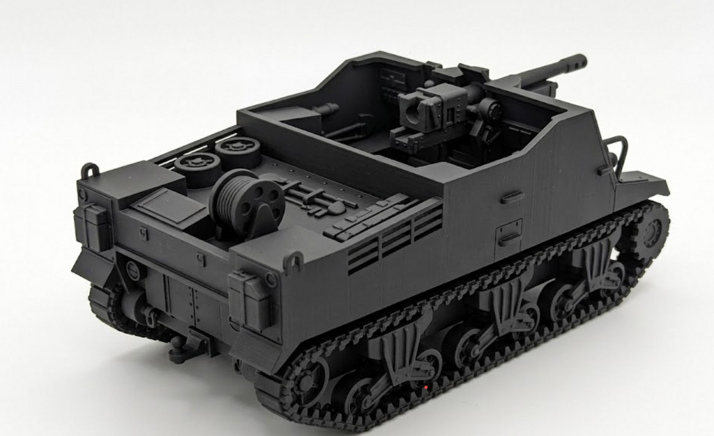 SSMODEL 1/100 WWII Canadian M7 Sexton II SPG D-Day Resin Model Kit TSS1000887
