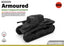 SSMODEL 1/350 Straussler V-4 tank Resin Model Kit TSS3500252