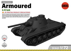 SSMODEL 1/72 A-43 Tank Resin Model Kit TSS0720021