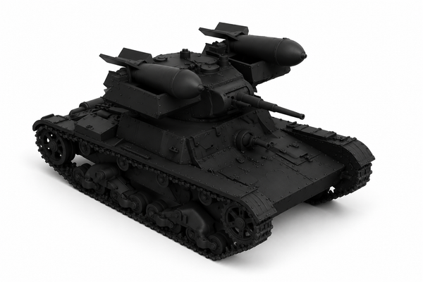 SSMODEL 1/144 RT-26 Soviet Rocket Tank Resin Model Kit TSS7000400