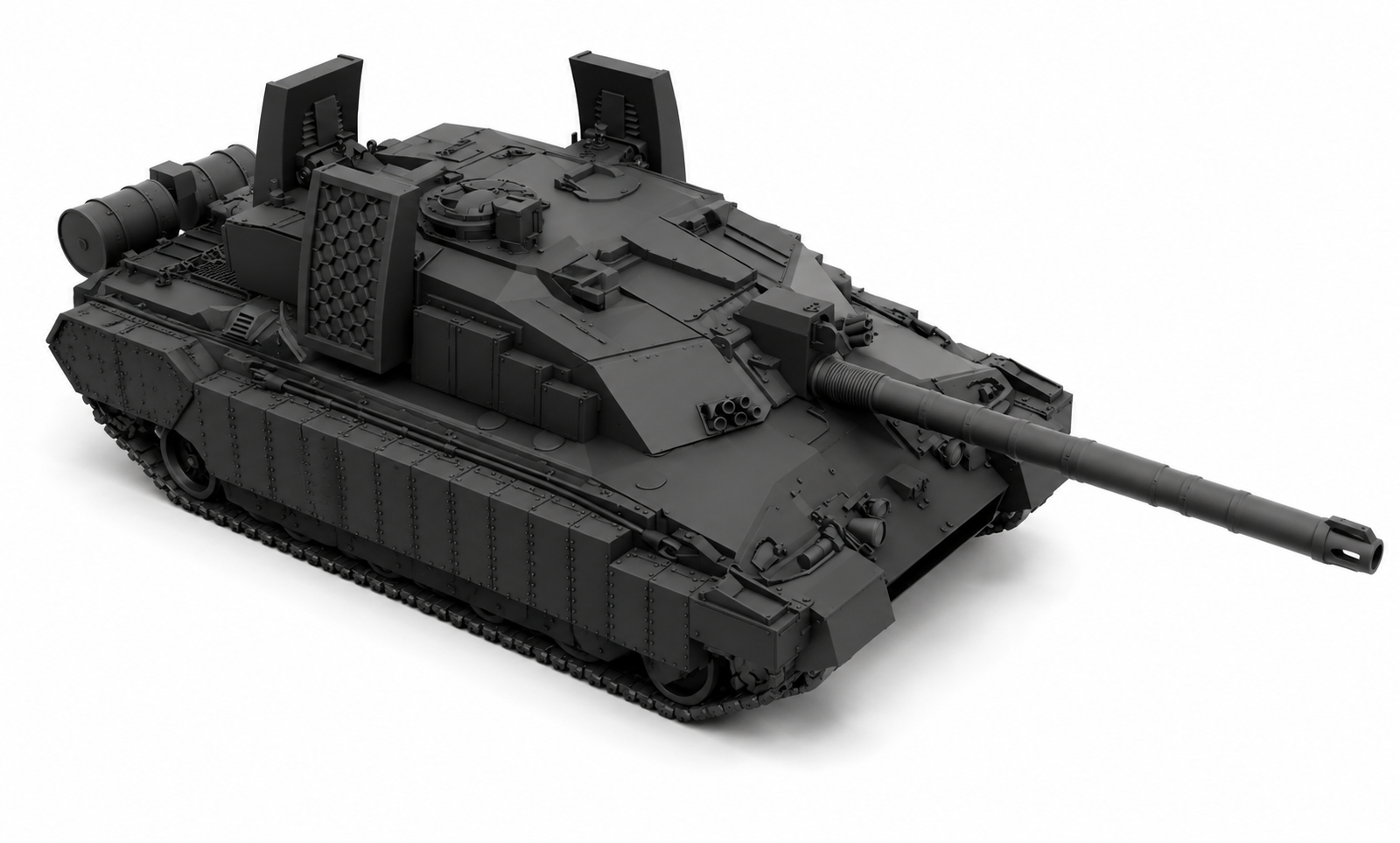 SSMODEL 1/700 TV-8 Second Stage US Nuclear War Tank Resin Model Kit TSS7000478 — detail view 2