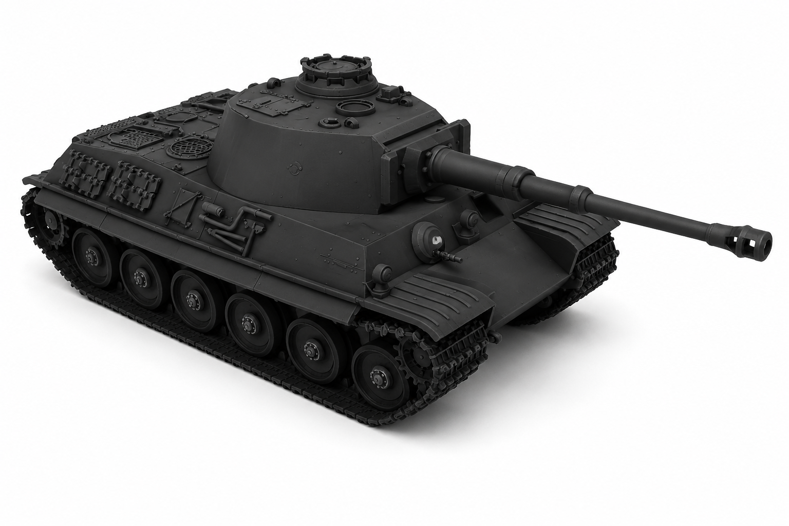 SSMODEL 1/700 TVP VTU German fictional tanks resin model kit TSS7000529 — detail view 2