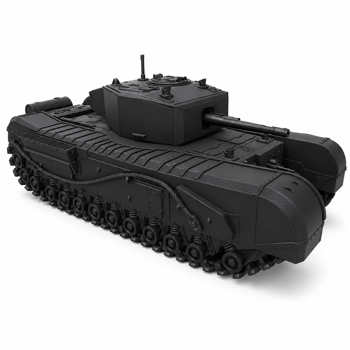 SSMODEL 1/350 Churchill MK III UK WW2 Resin MODEL KIT TSS3500796 — scale model kit