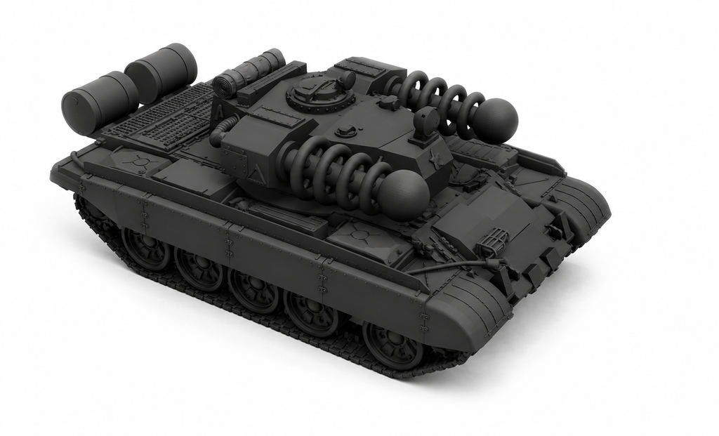 SSMODEL 1/350 Electric Concept Fictional Light AFV Scale Model Kit TSS3500479